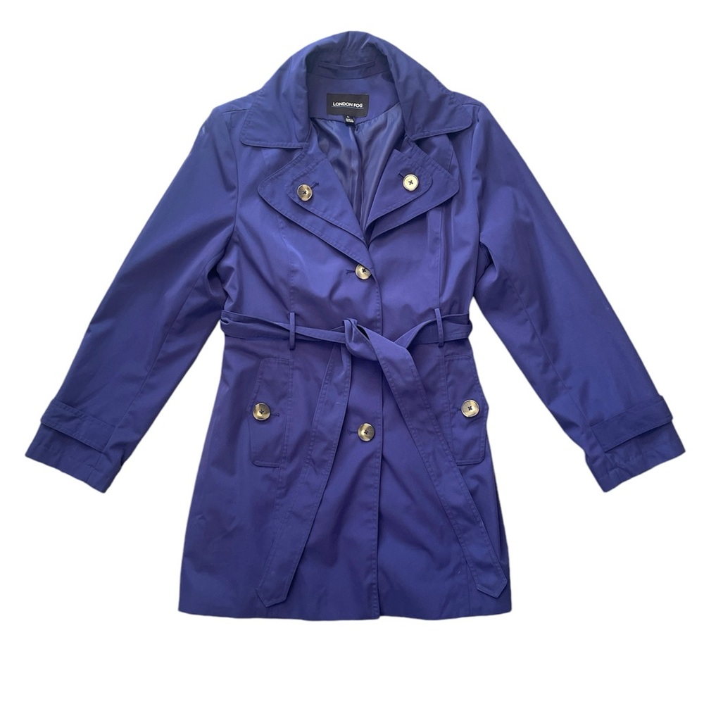 London Fog Women’s Royal Blue Peacoat Size Large